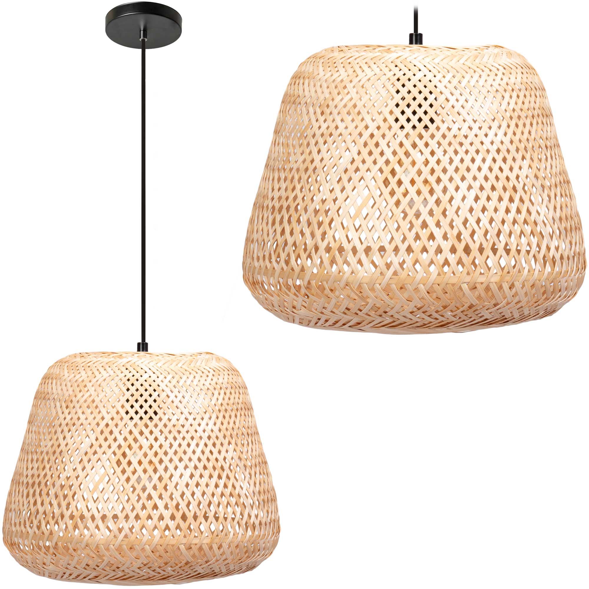 TOOLIGHT riippuva kattovalaisin APP1338-1CP BOHO beige, 24, 5x31x24, 5cm