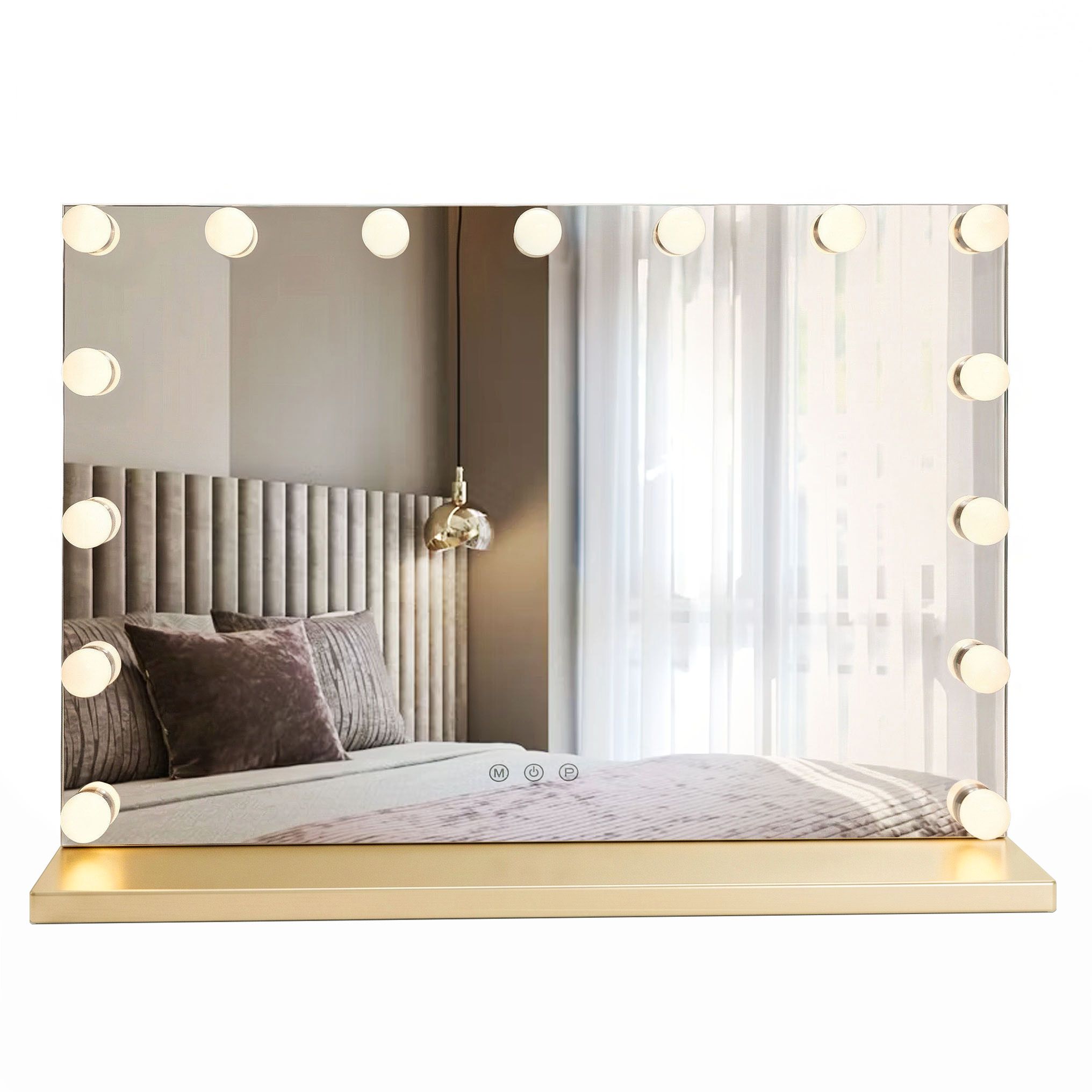 REA peili Hollywood Kulta, 14x80x62cm