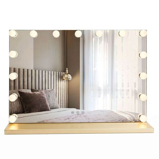 REA peili Hollywood Kulta, 14x80x62cm