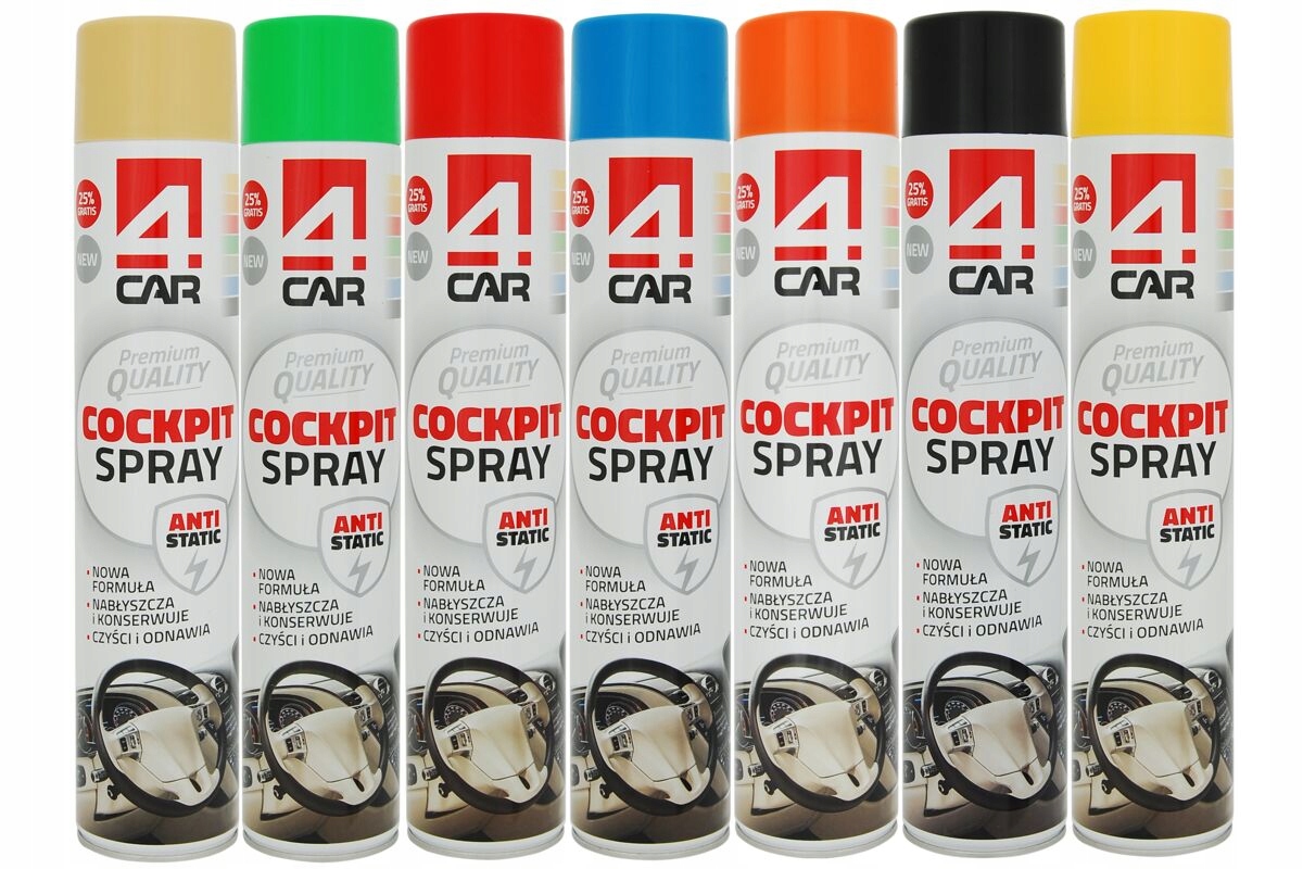 Cockpit shine spray 750ml hajusteiden sekoitus