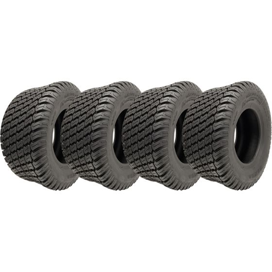 16x7,50-8 nurmikengät, 4-kerroksiset Wanda P332 Turf Ride On -ruohonleikkurin renkaat (4 kpl:n sarja)