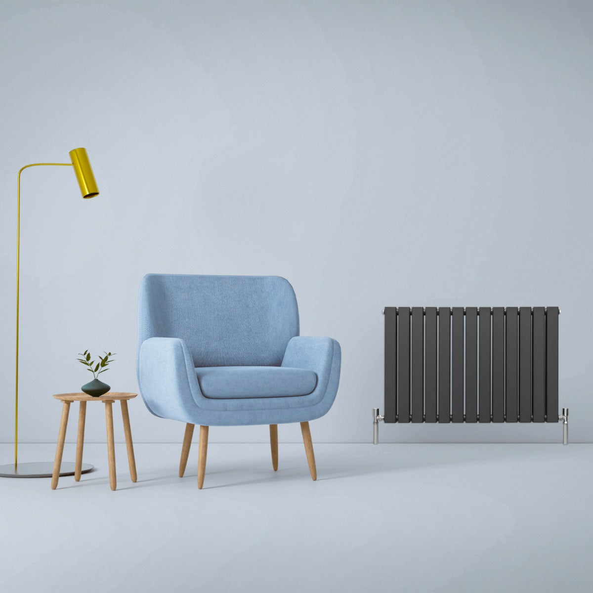 Design-litteät patterit antrasiitinharmaat 600 mm x 910 mm