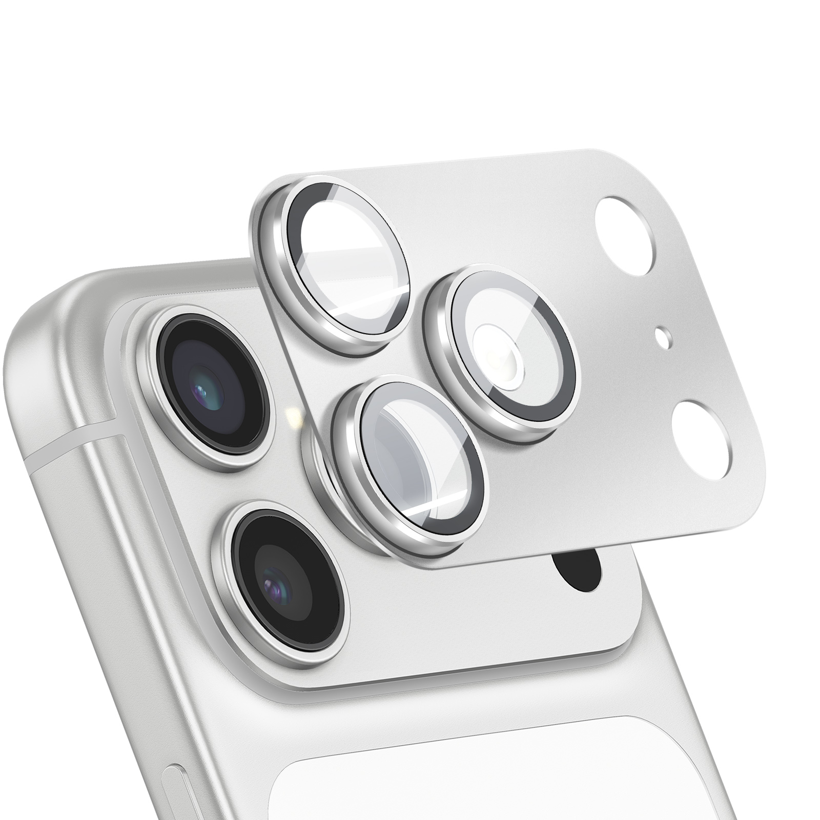 Kameran linssinsuojus iPhone 17 Pro:lle Yksiosainen alumiinikehys