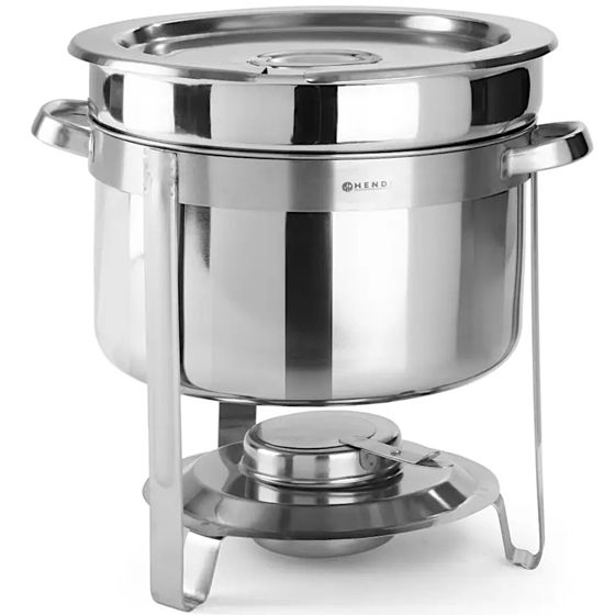 Pöytämallin teräksinen keittolämmitin 10 l - Hendi 472507