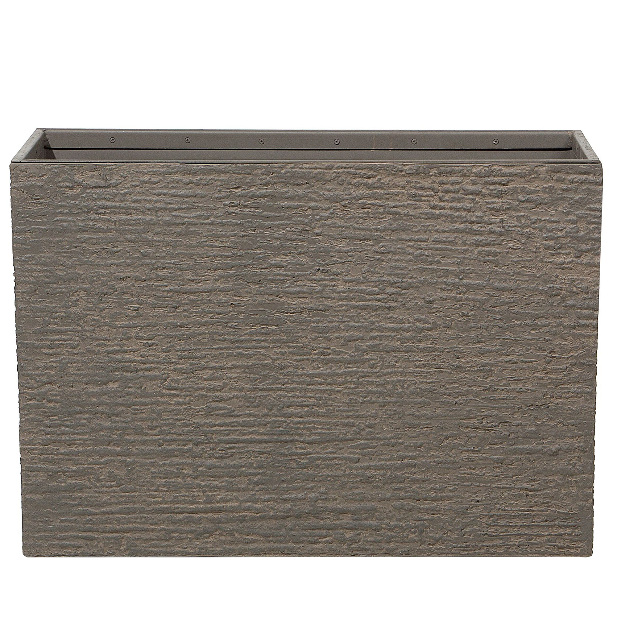 Kukkaruukku EDESSA 80 cm Tummanruskea