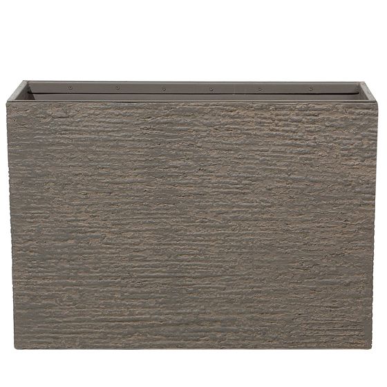 Kukkaruukku EDESSA 80 cm Tummanruskea