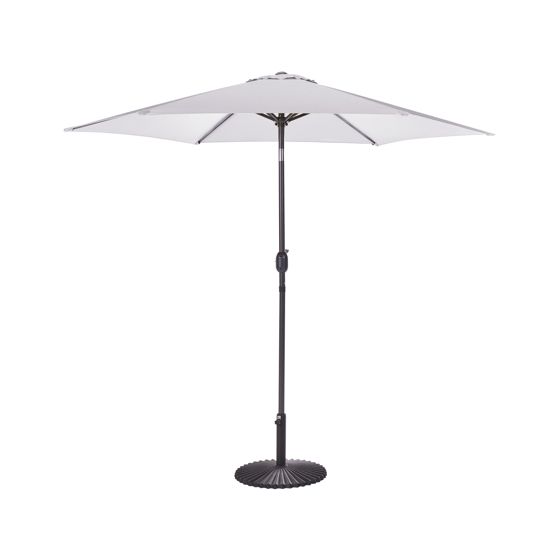 Aurinkovarjo 266 cm VARESE Vaaleanharmaa