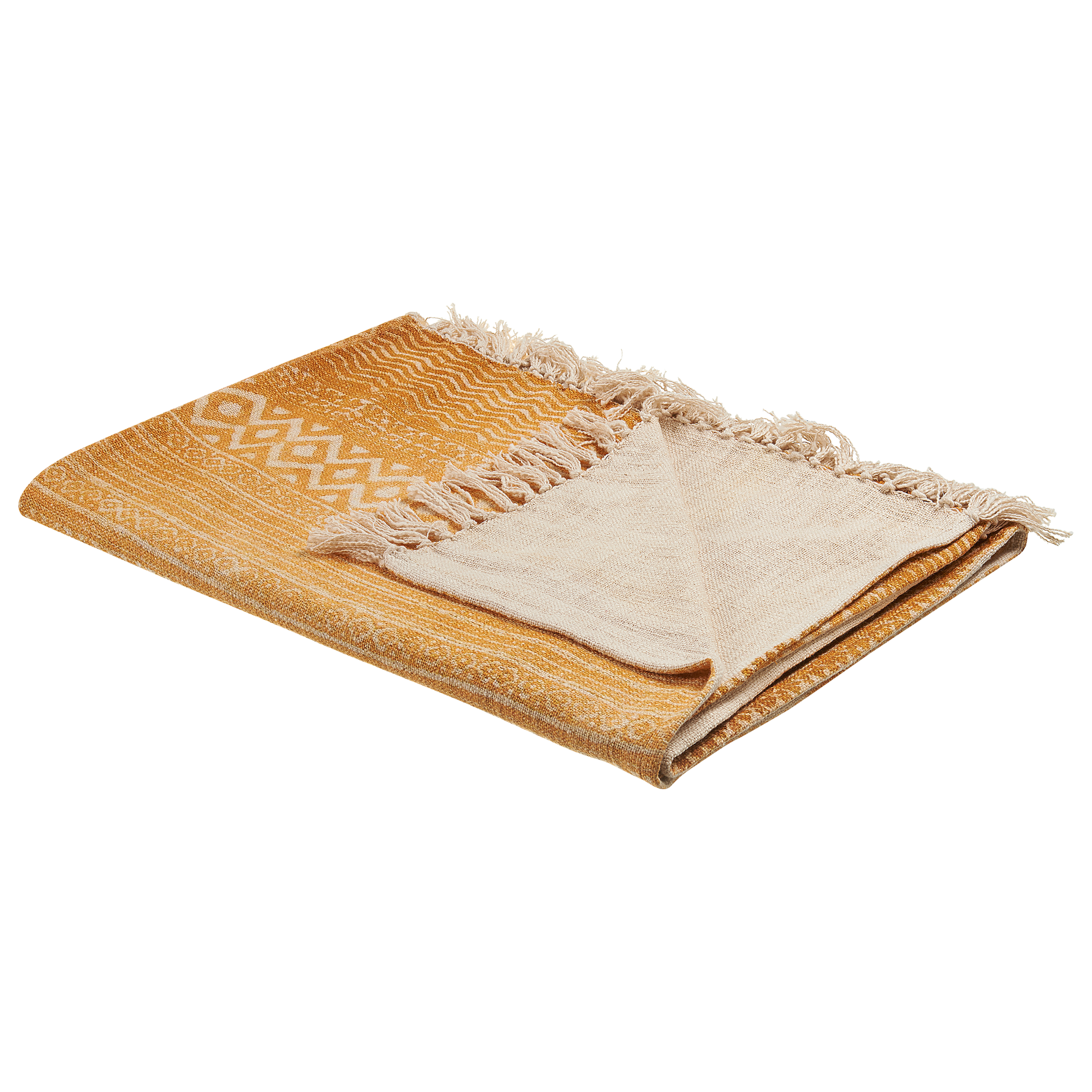 Torkkupeitto FIROZABAD Puuvilla 130 x 180 cm Oranssi