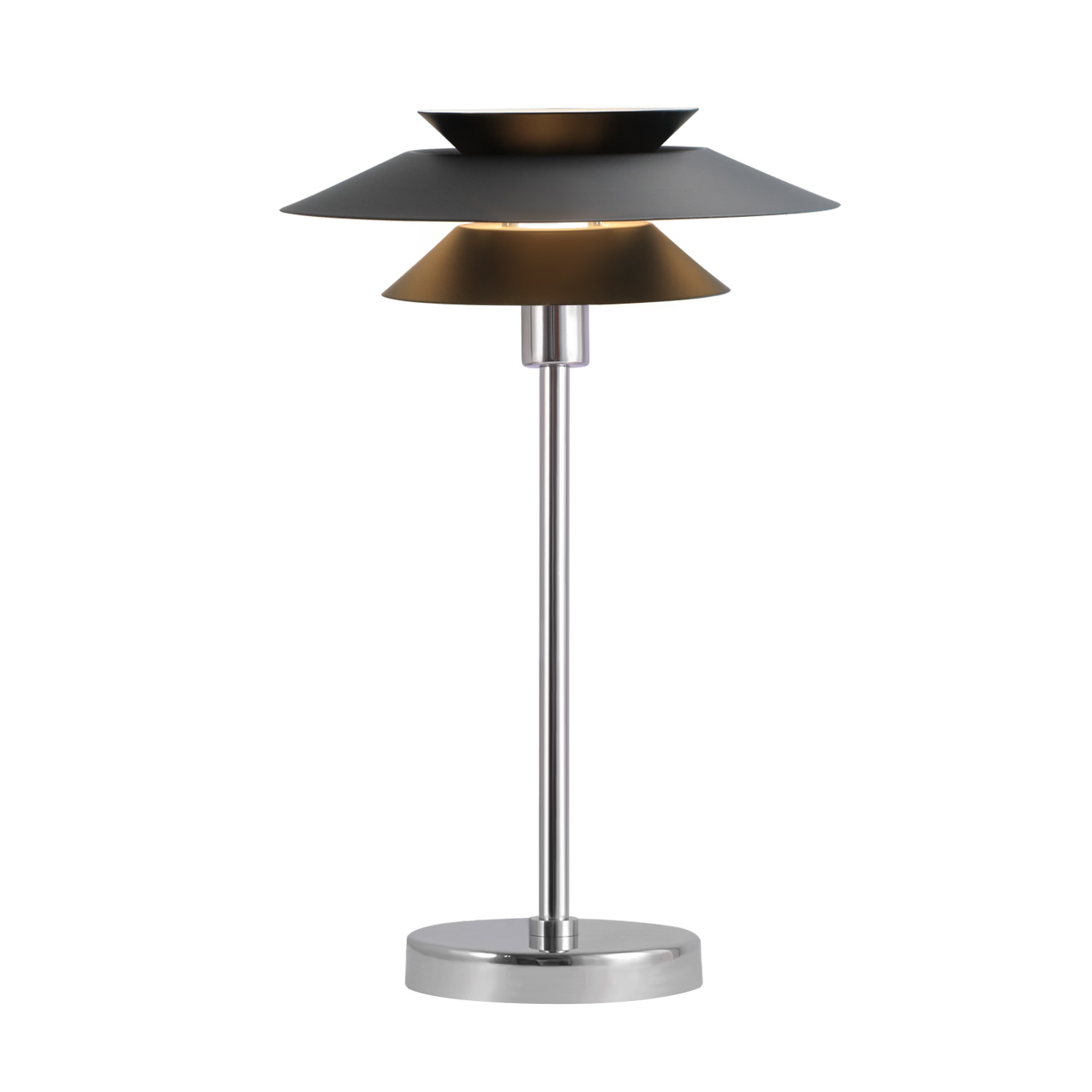 NETTLIFE musta pöytävalaisin, moderni yöpöytävalaisin, E14 1 liekki olohuoneen, design-metallinen, pöytävalaisin johdolla, yöpöytävalaisin