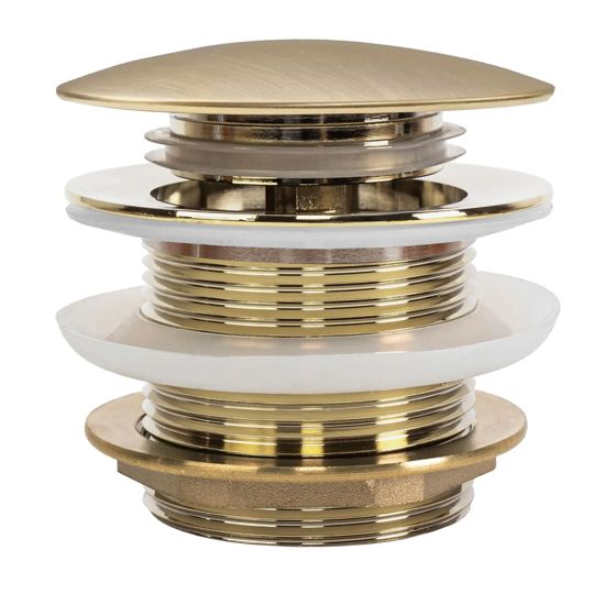 REA ammeen tulppa 7 harjattu kulta, 7X7X6CM