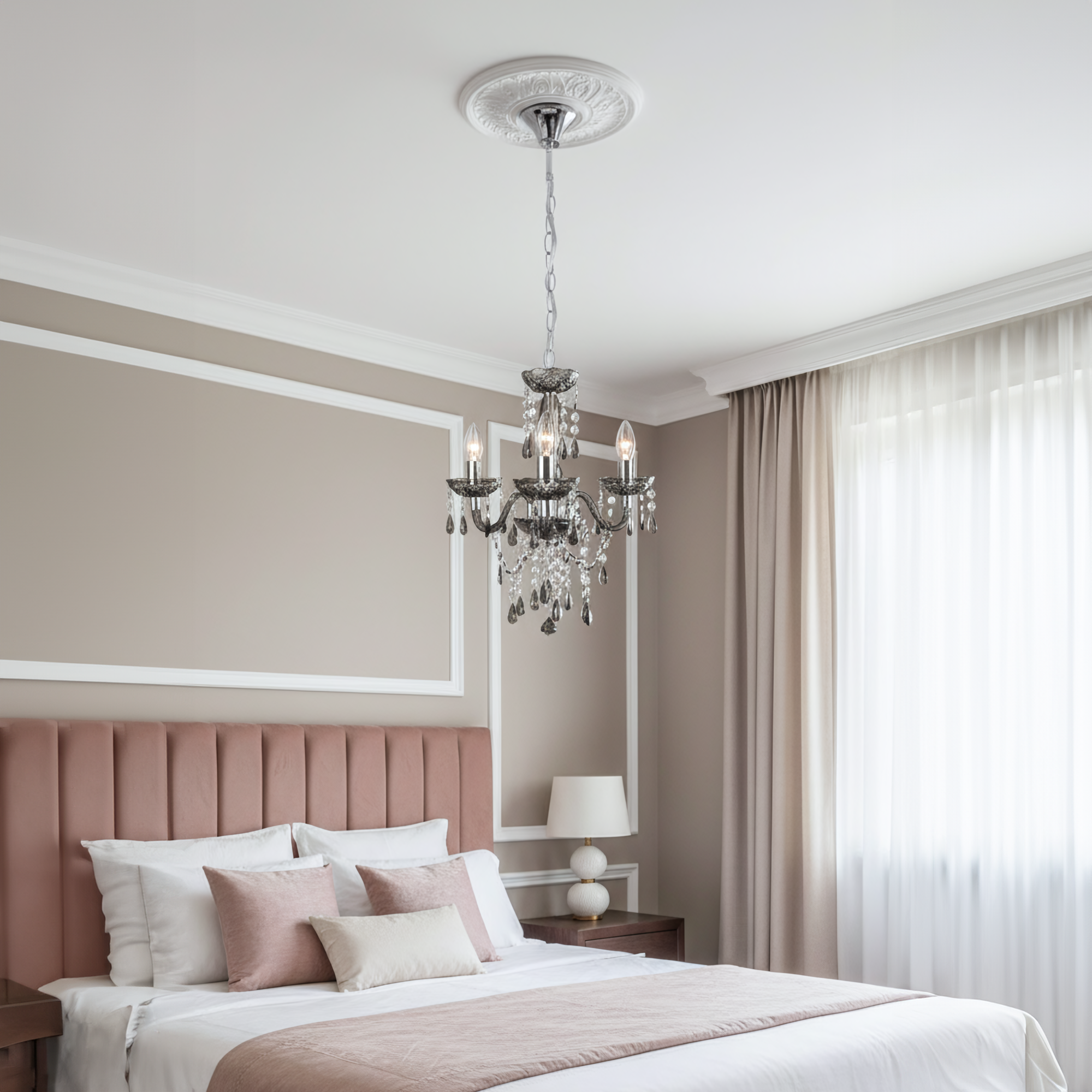 TOOLIGHT riippuvalaisin EBT007-3CP harmaa, 123X70X31CM