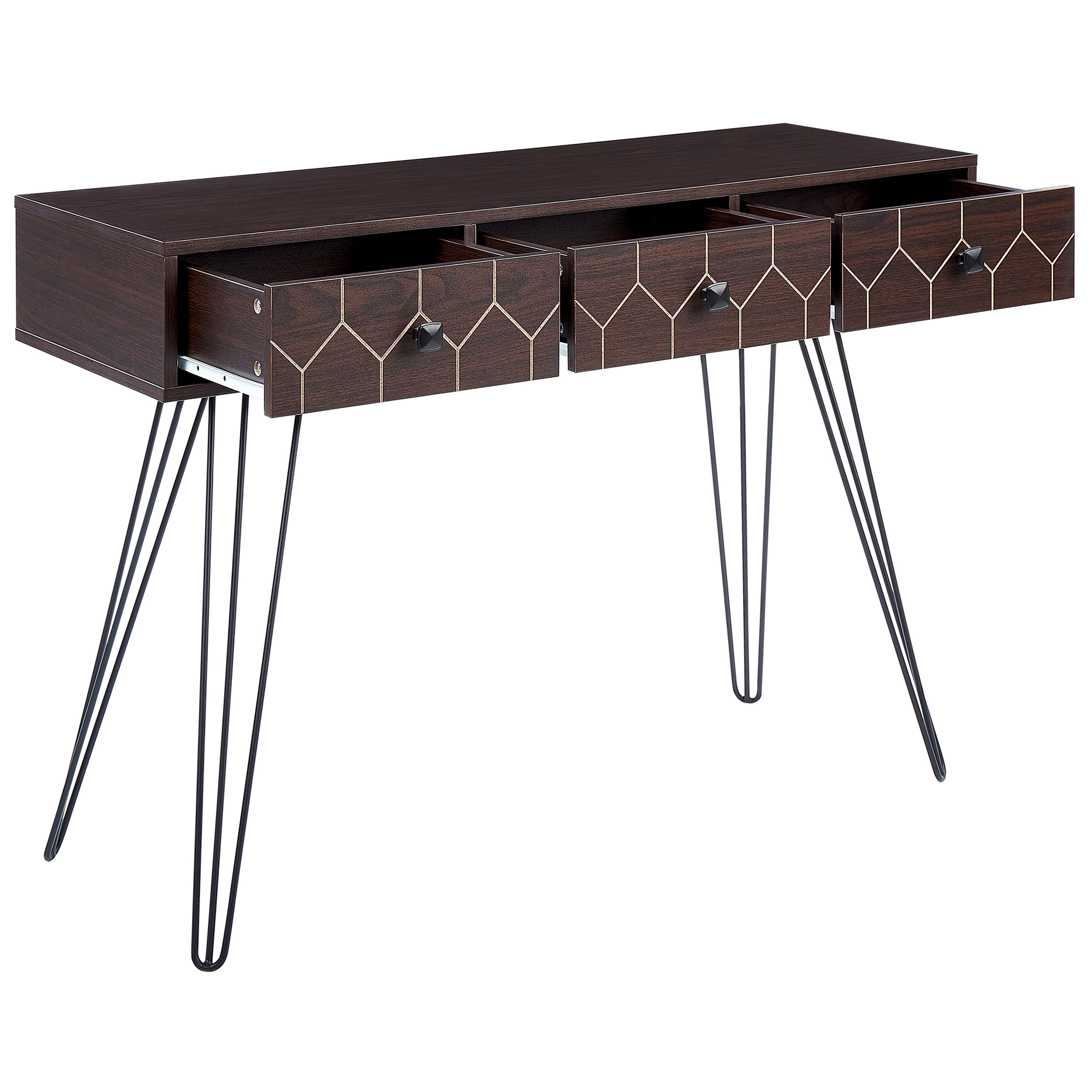 Konsolipöytä MALSALA Tummanruskea