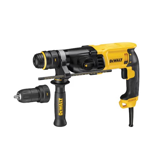 DEWALT 26 mm:n SDS-Plus-iskuporakone QCC:llä | D25134K-QS | 800 W