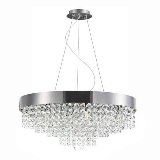 TOOLIGHT Riippuvalaisin App1786-16Cp 60Cm Kromi, 60X60X4Cm