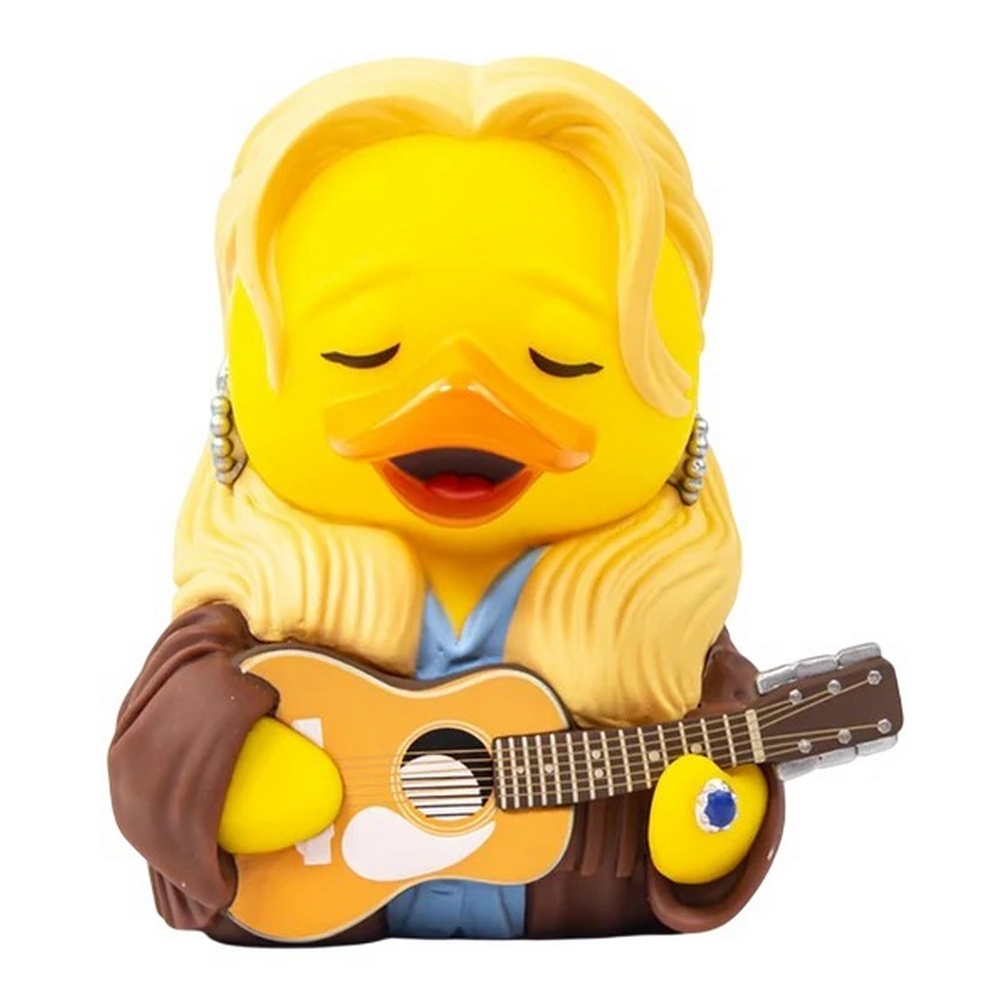 Friends – keräilyankka – Phoebe – muovi, korkeus 9 cm – keräily, esillepano, Keltainen