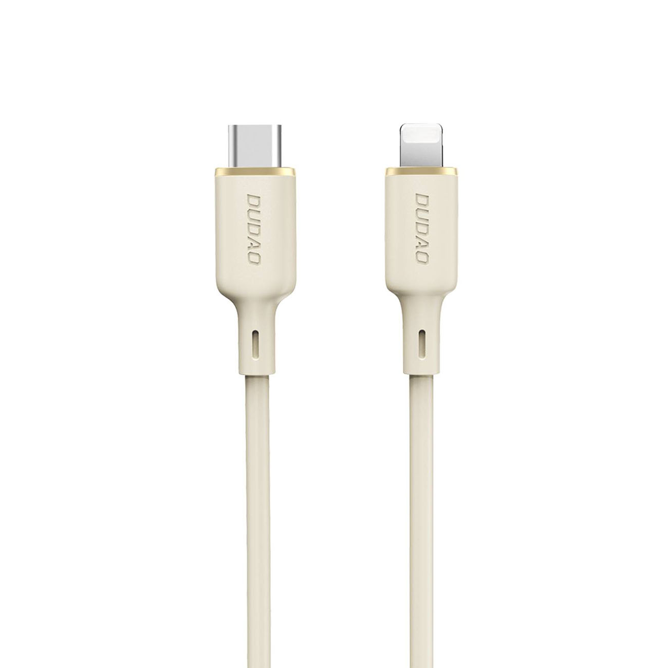 SR Vahvistettu Kaapeli iPhone USB-C:lle - Lightning 30W 1m Beige