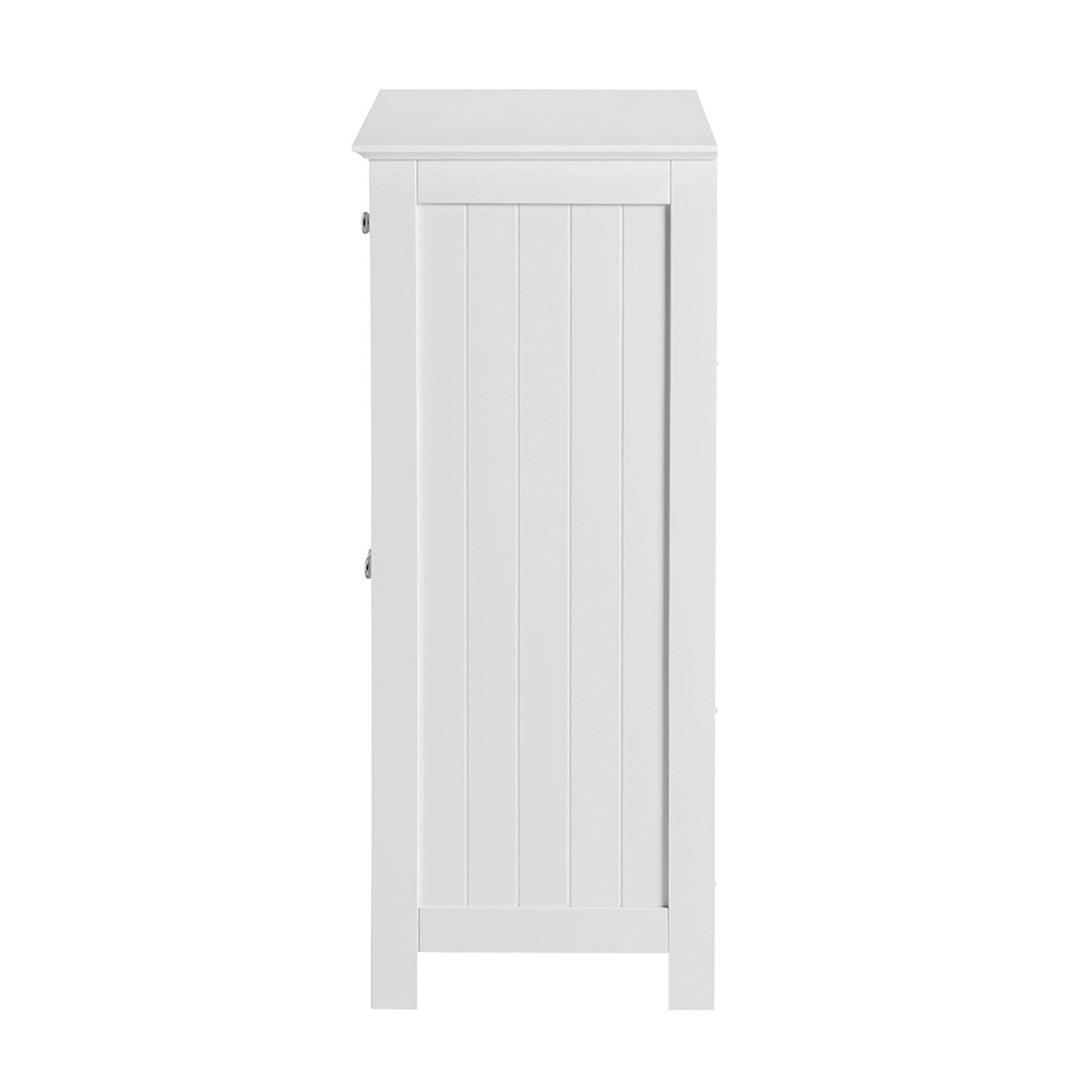 SoBuy puukuitulevy kaappi 2-ovinen FRG238-W valkoinen