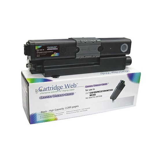 OKI C301 värikasetti musta 44973536