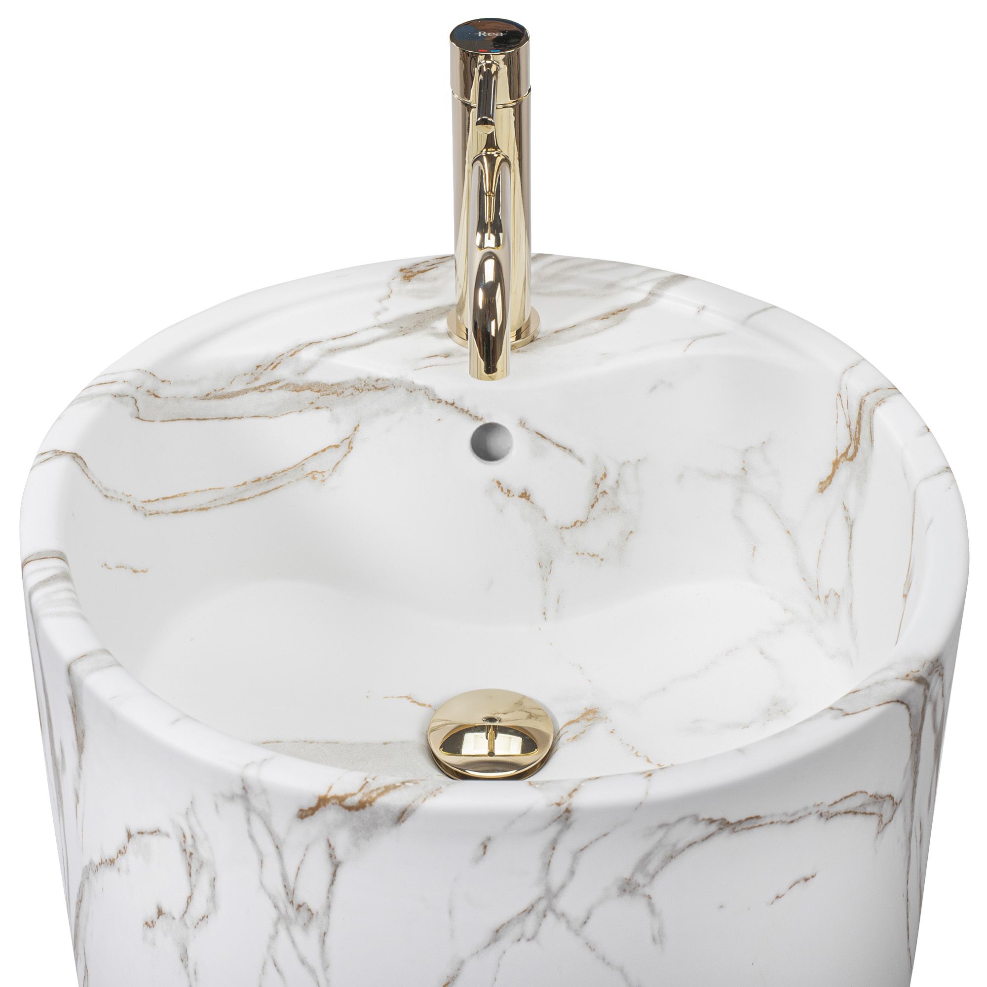 REA Vapaasti Seisova Pesuallas ANYA lava matta, 45X45X84CM