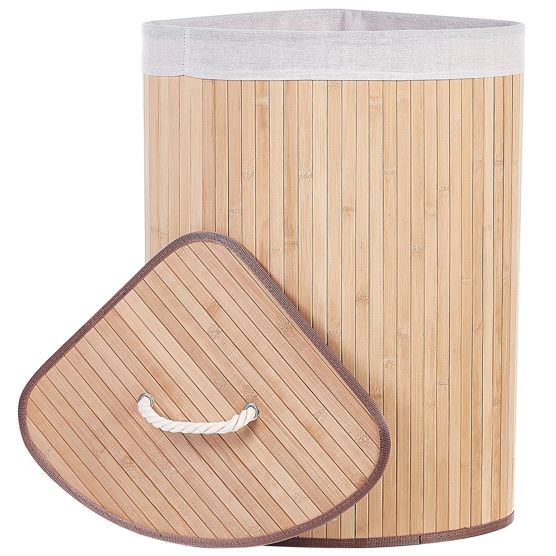 Kori MATARA bambu Vaaleanruskea 57 L