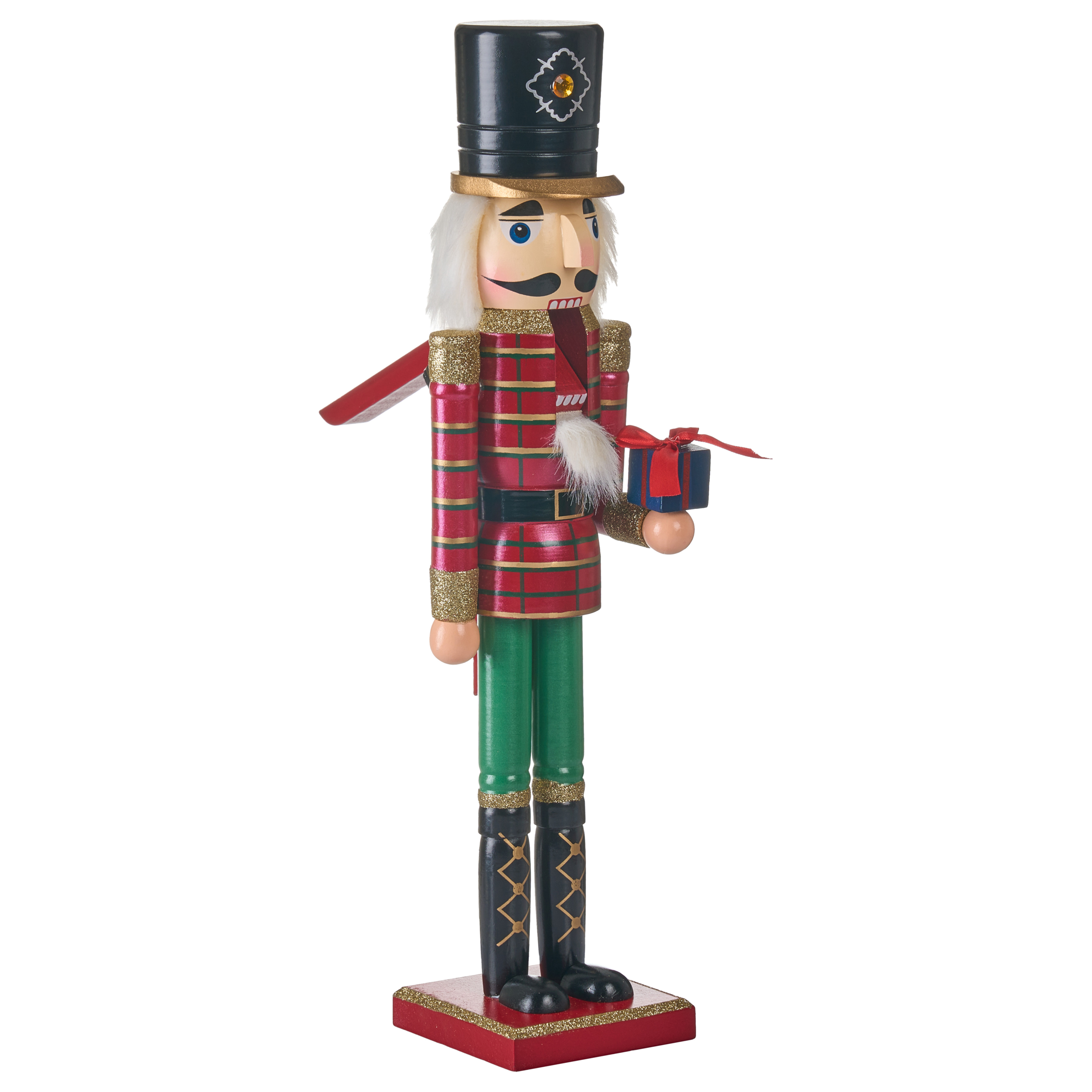 Koriste RODSJON Pähkinänsärkijä 50 cm Punainen