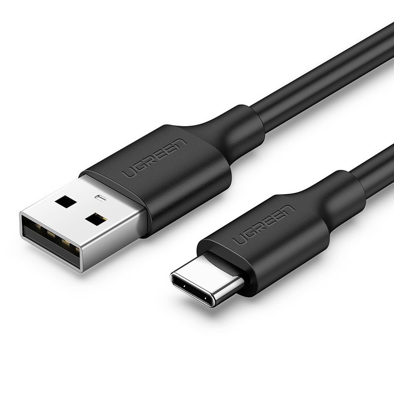 USB-kaapeli - USB-C 2A 1m musta