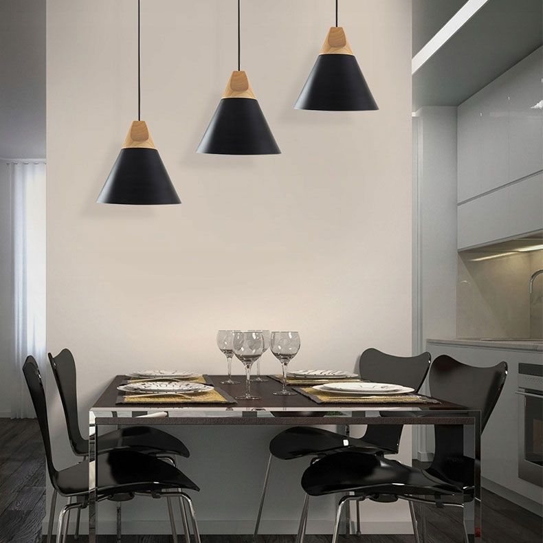 TOOLIGHT riippuva kattovalaisin APP054-1CP SCANDI A musta, 100x25x26cm