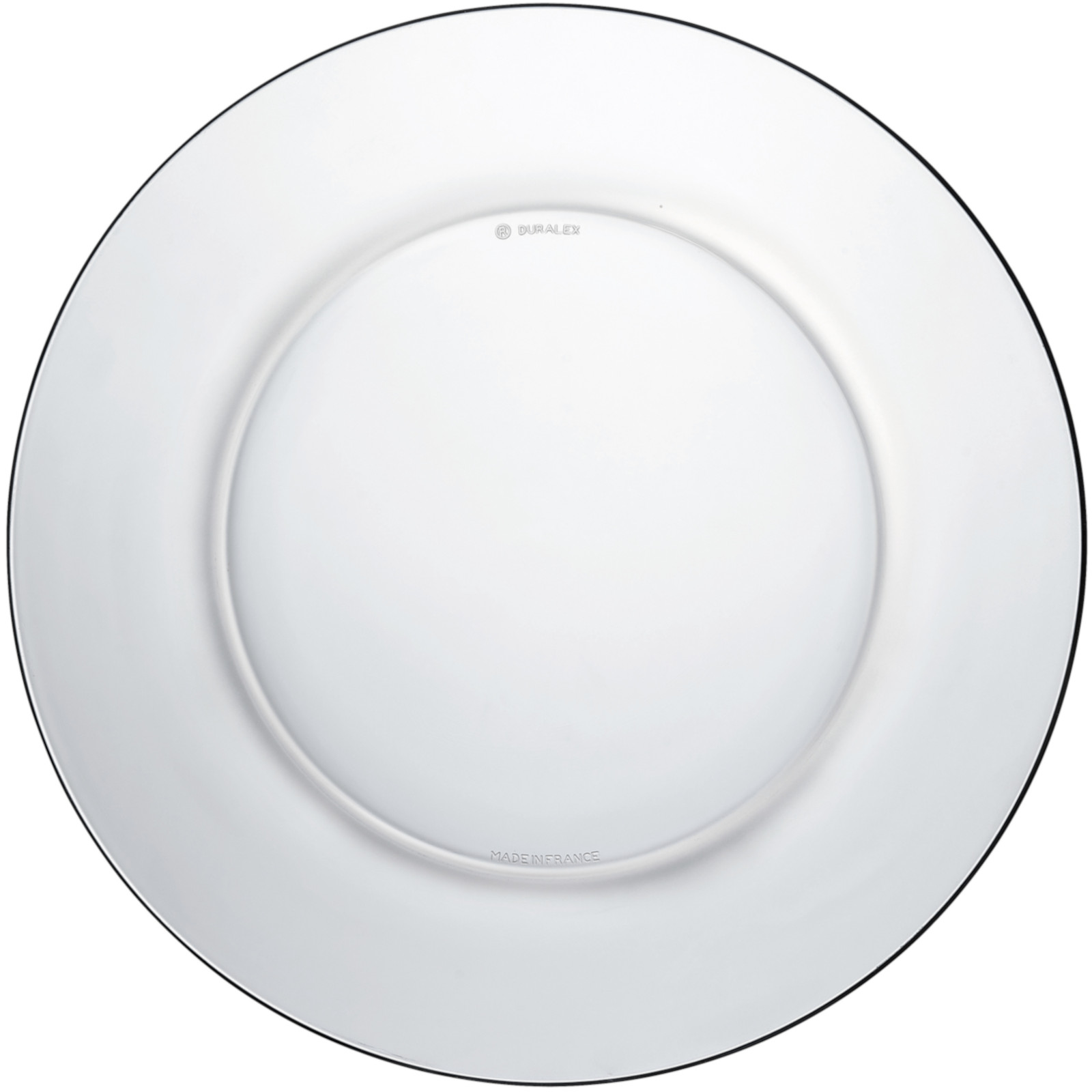 Duralex LYS läpinäkyvä levy 235 x 20 mm - 6 kpl:n sarja.