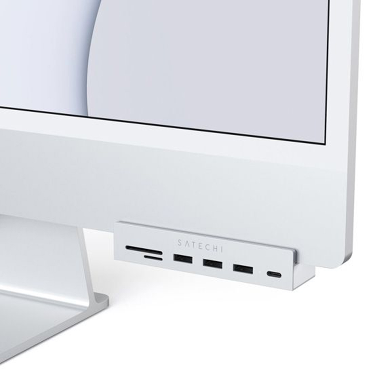 Hub Puristin USB-C iMac 24" 2021 Multiportit Säädettävä Nappi