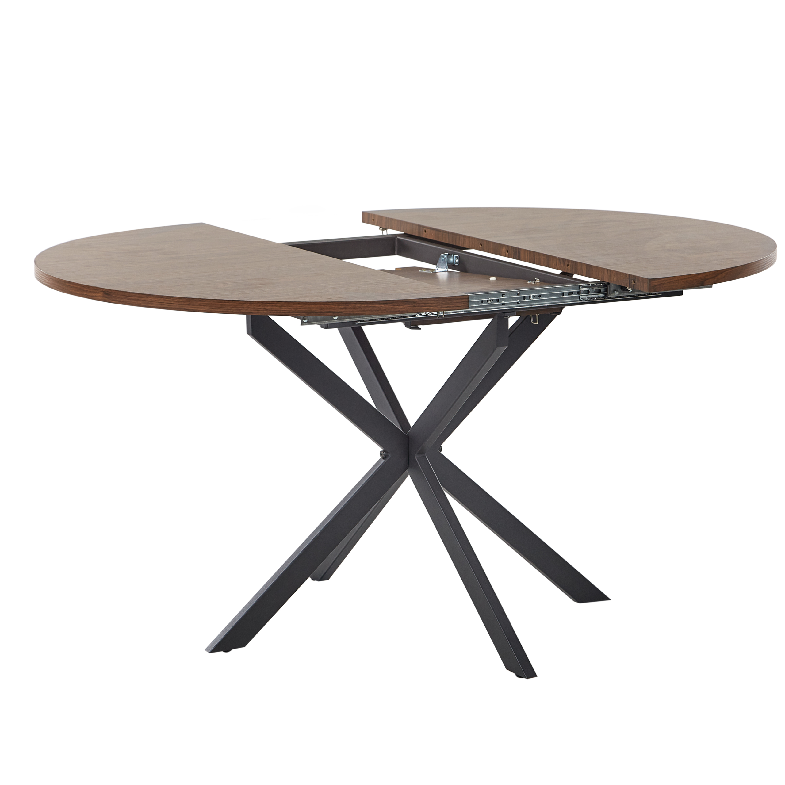 Jatkettava ruokapöytä FRIONA Tummanruskea 110/140 cm 110 cm