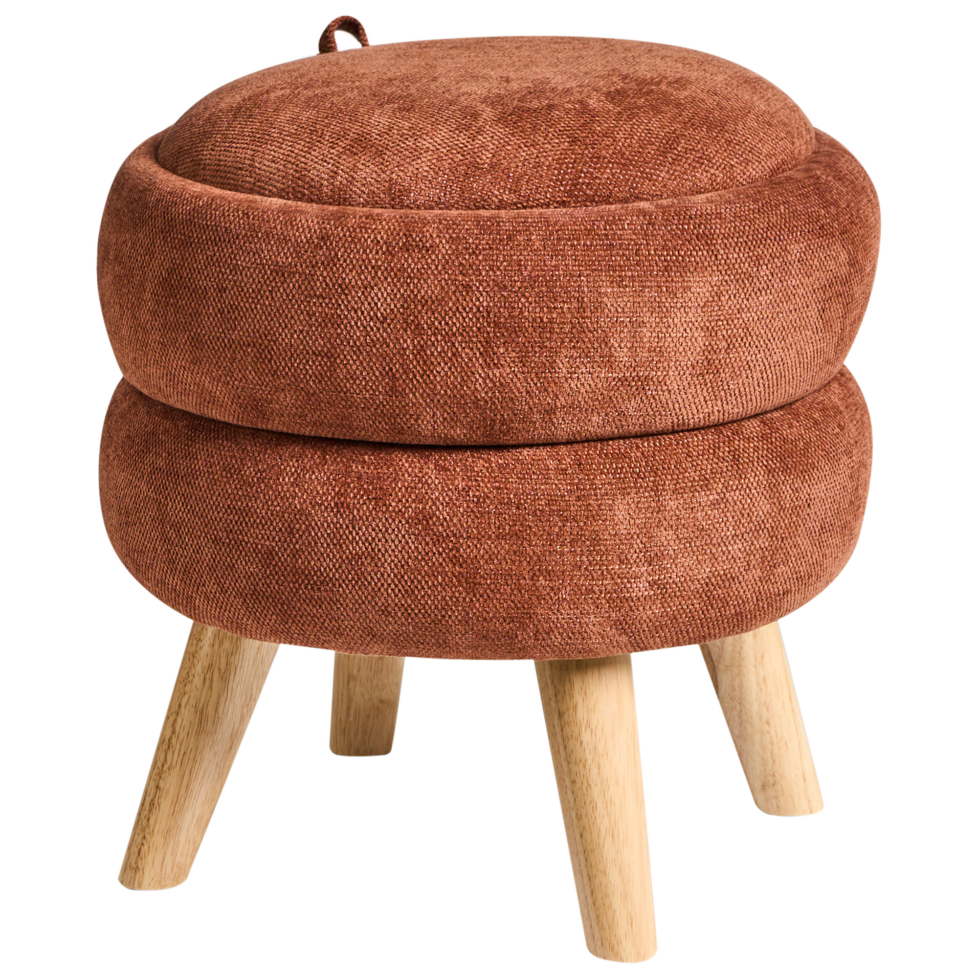 Säilytysrahi HAWLEY chenille Kullanruskea