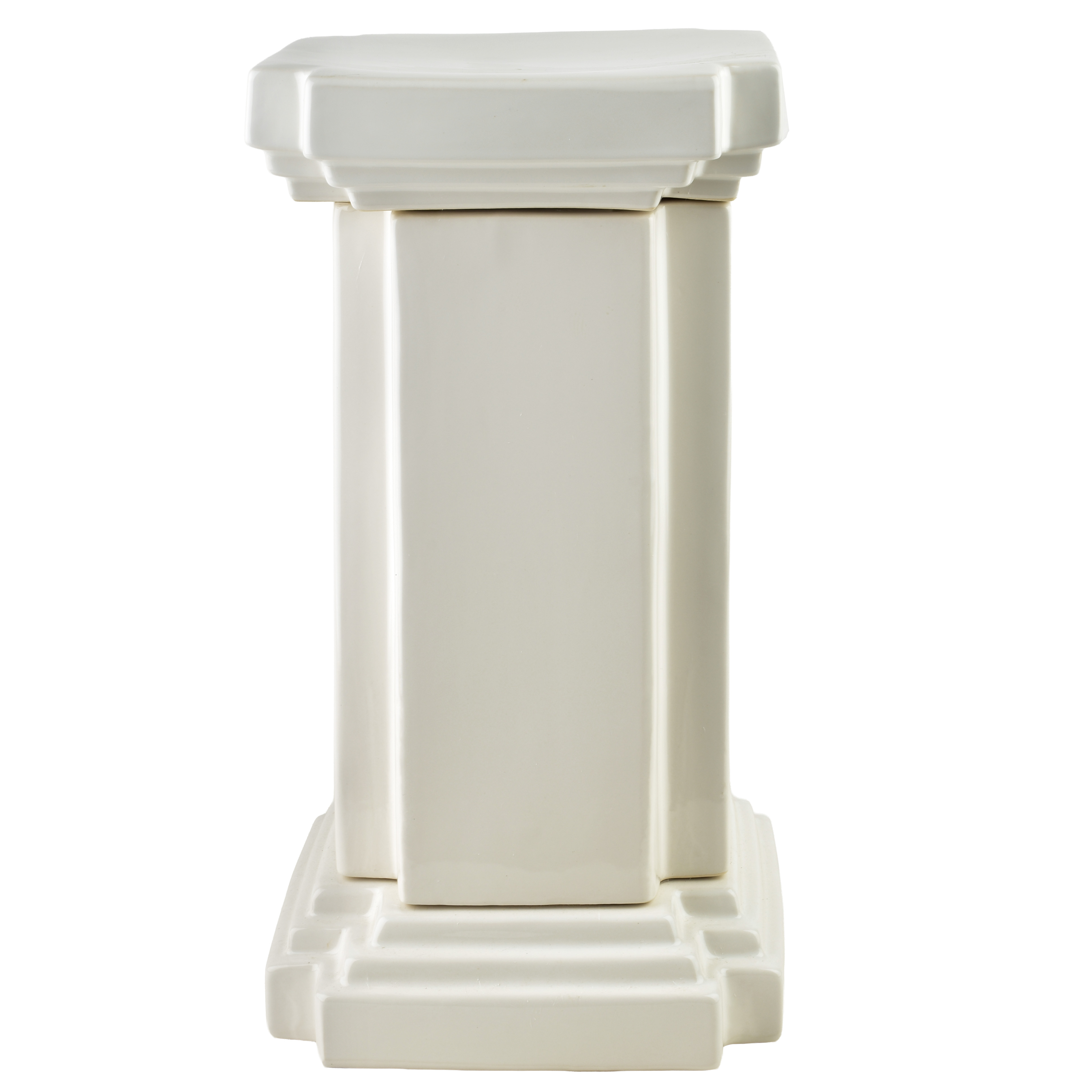 Postamentti keraaminen kipsi MONDEX Evam White 29x29x54,5 valkoinen 1kpl