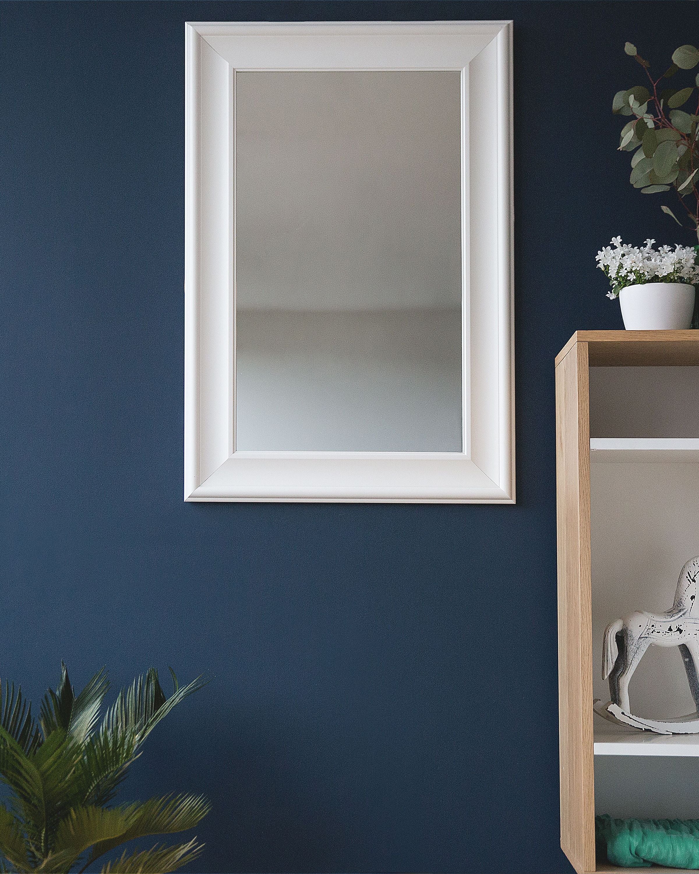 Seinäpeili LUNEL 60 cm 90 cm Valkoinen