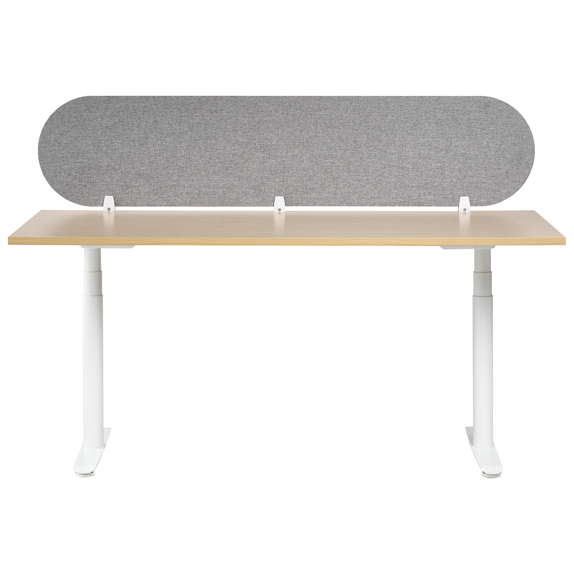 Työpöydän väliseinä SPARKY Vaaleanharmaa