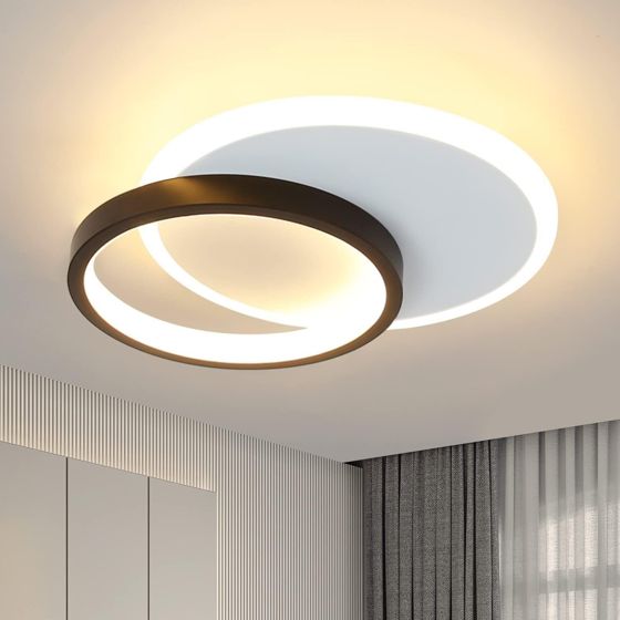 NETTLIFE LED - kattovalaisin 12 W, keittiön lamppu, 3000 K, lämmin valkoinen, makuuhuoneen lamppu, moderni design