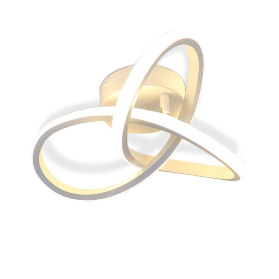 NETTLIFE moderni valkoinen, LED - kattovalaisin, 3000K lämmin Valkoinen Käytävävalaisin, 17W