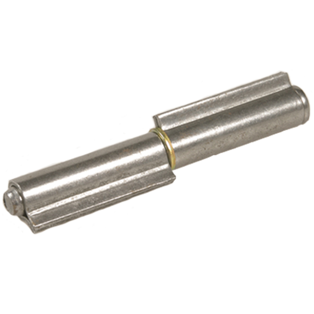 Sarana 140 mm, teräs, laskeutuva profiili, hitsattava, irrotettava tappi