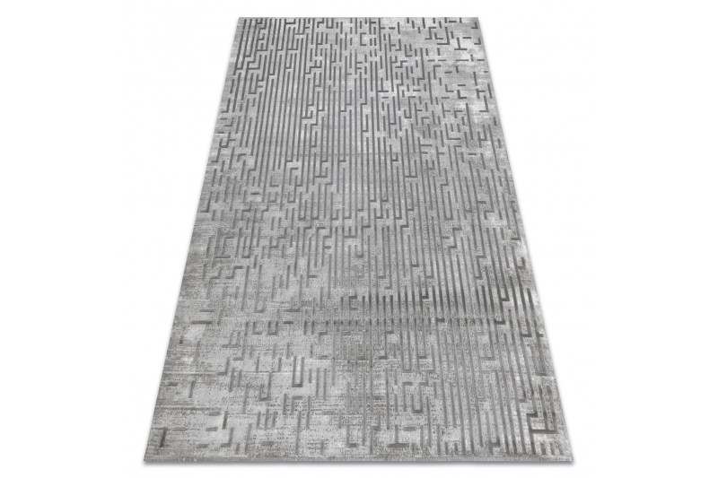 Matto AKRYYLI VALS 3943 sokkelo harmaa 80x300 cm