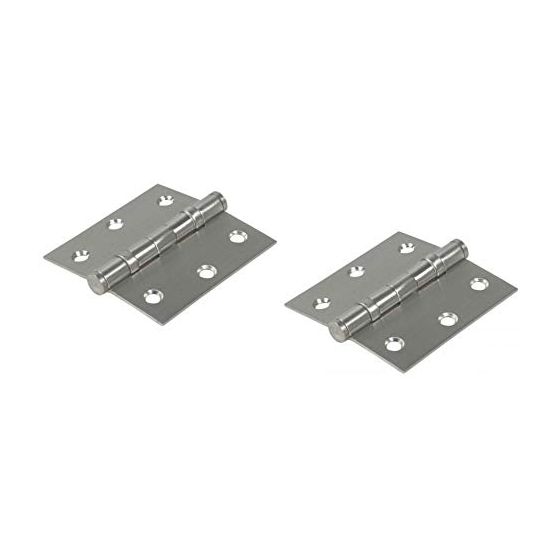 Sarana raskas 76x64mm c/w 2 kuulalaakeria ruostumaton teräs - 1 pari - 2kpl