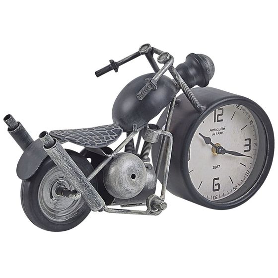Kello BERNO 30 cm Metalli Musta
