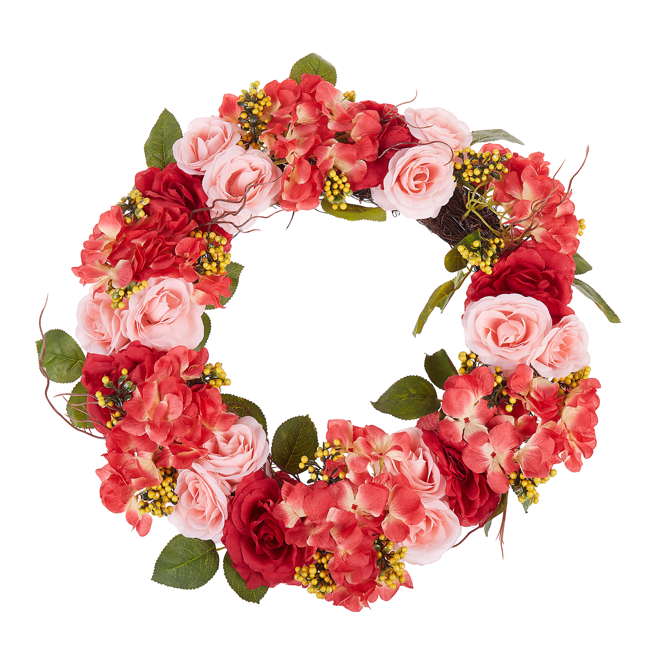 Koristekranssi AGULO 50 cm Punainen