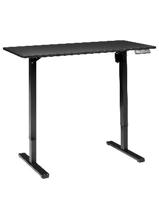 Sähkösäädettävä työpöytä TAVARES Musta 120 cm 60 cm