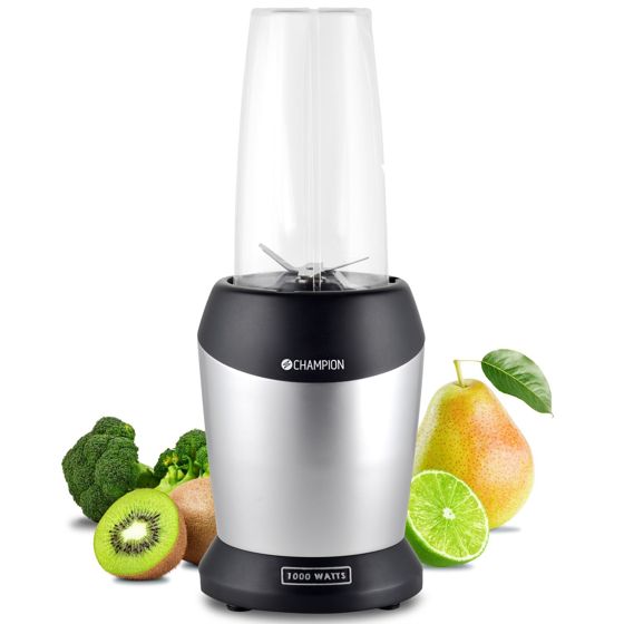 Nutrition Blender 1000W MB100 musta/hopea