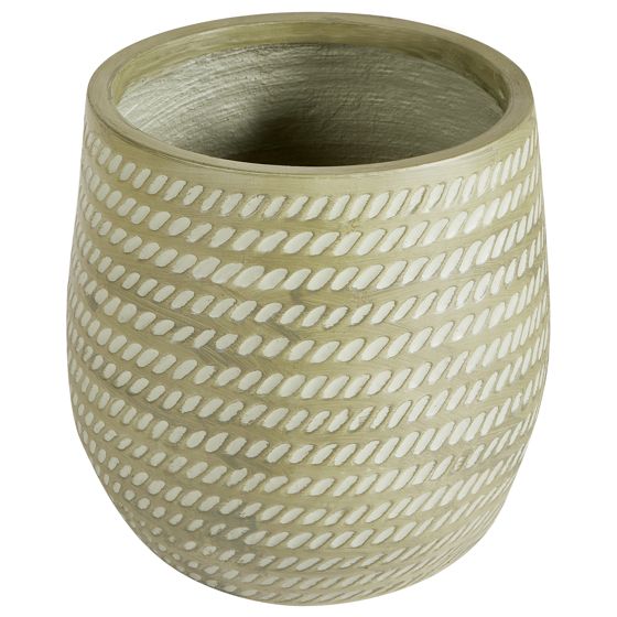 Kukkaruukku LIVADIA 27 cm Oliivinvihreä