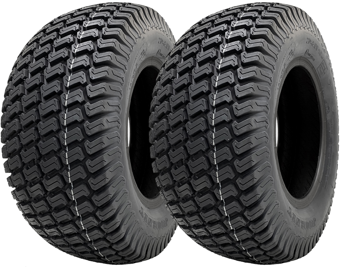 20x8.00-10 ruohonleikkurin nurmikkorenkaat Wanda P332 Turf, E-merkitty, tieliikennekelpoiset (2 kpl:n sarja)
