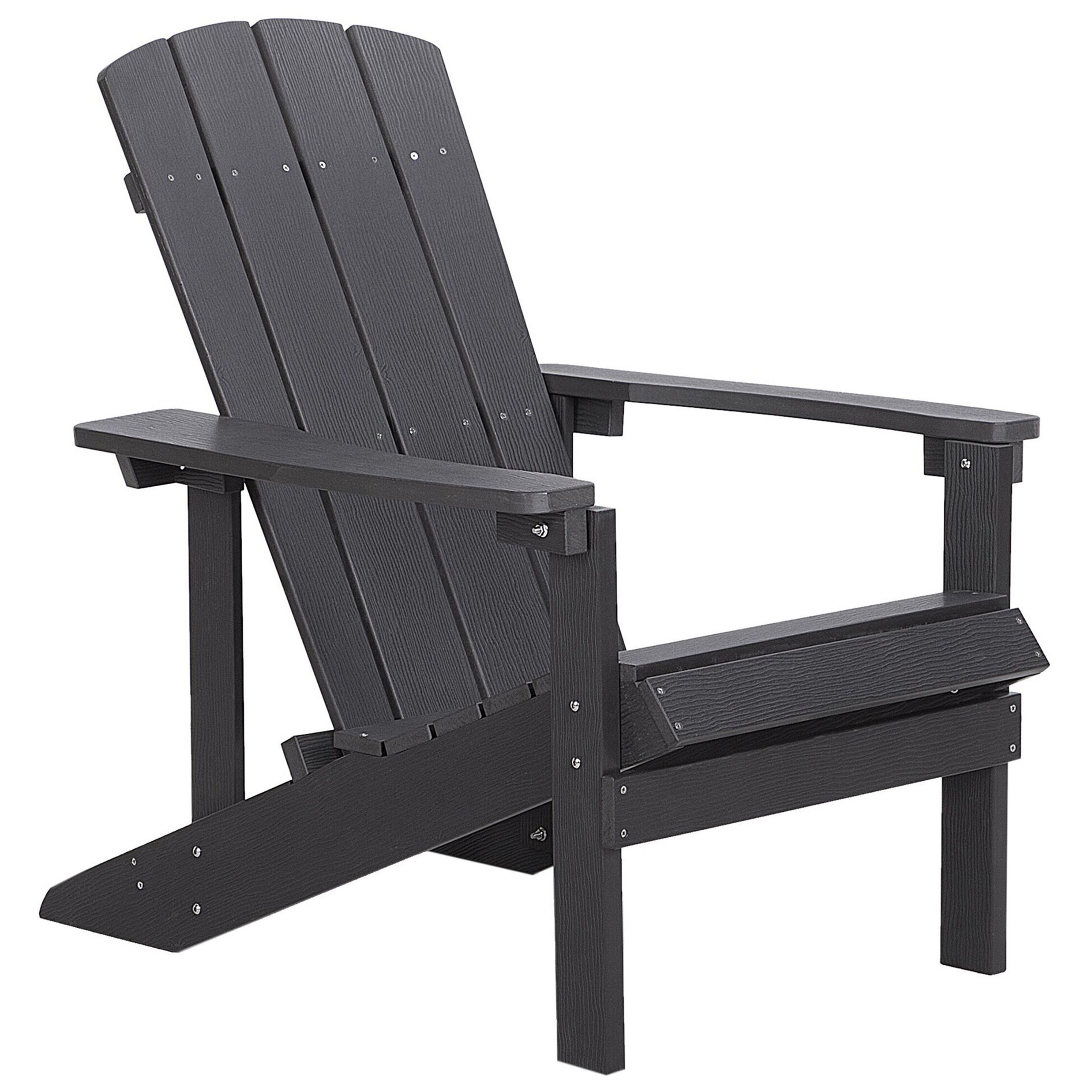 Puutarhatuoli ADIRONDACK Tummanharmaa