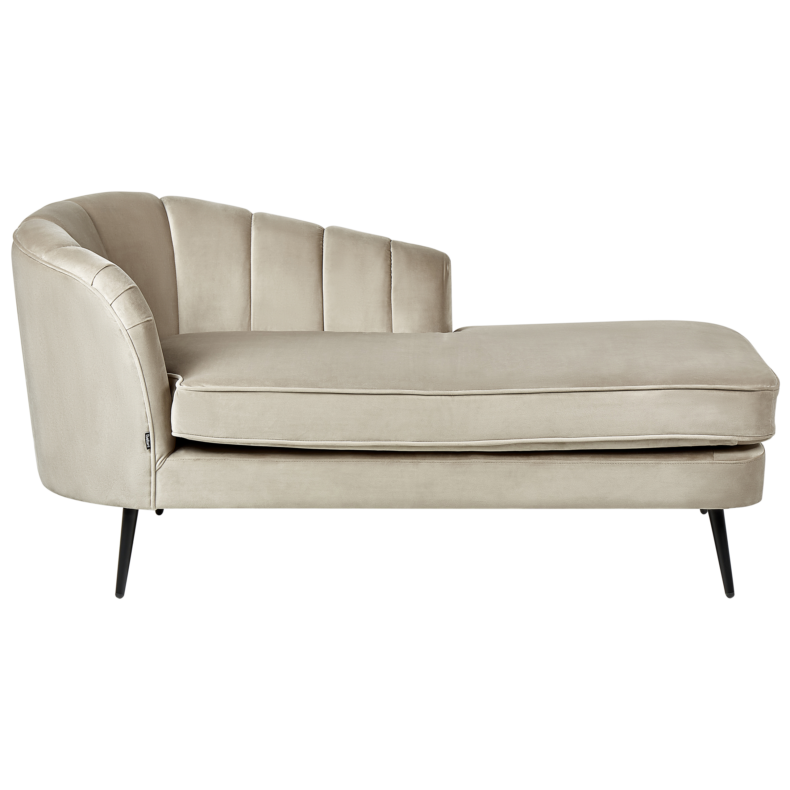 Divaani vasen ALLIER Sametti Beige