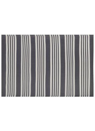 Ulkomatto DELHI Musta 120 x 180 cm