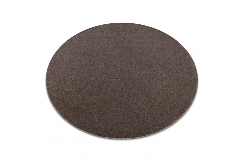 ETON PLUS matto ympyrä mocca Melange ruskea / beige