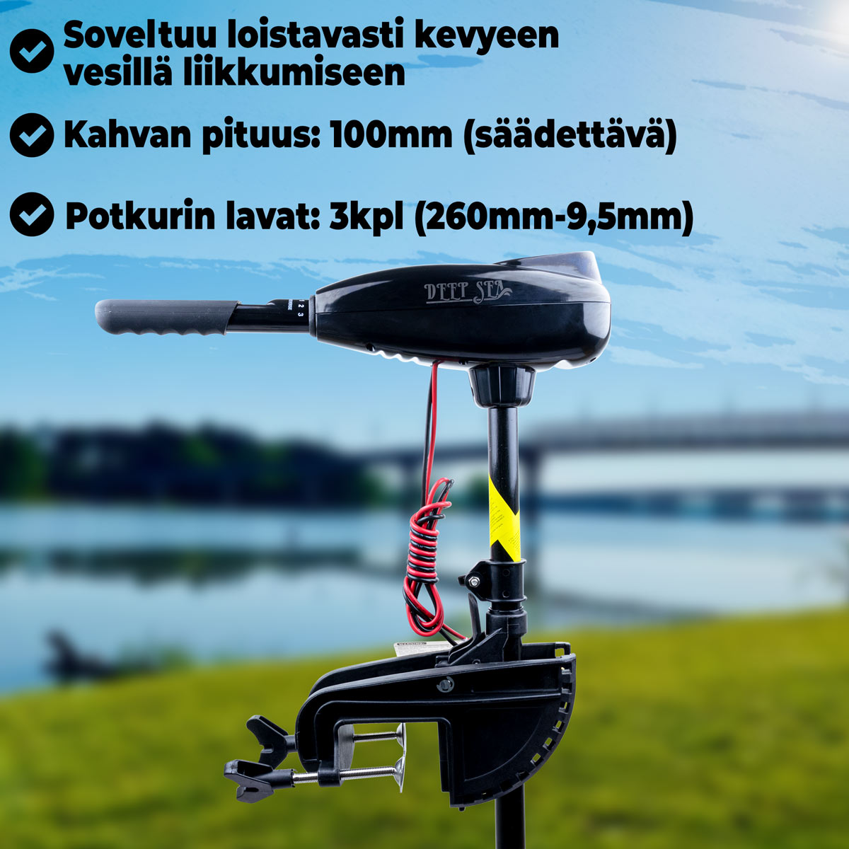 Deep Sea Sähköperämoottori 60LBS